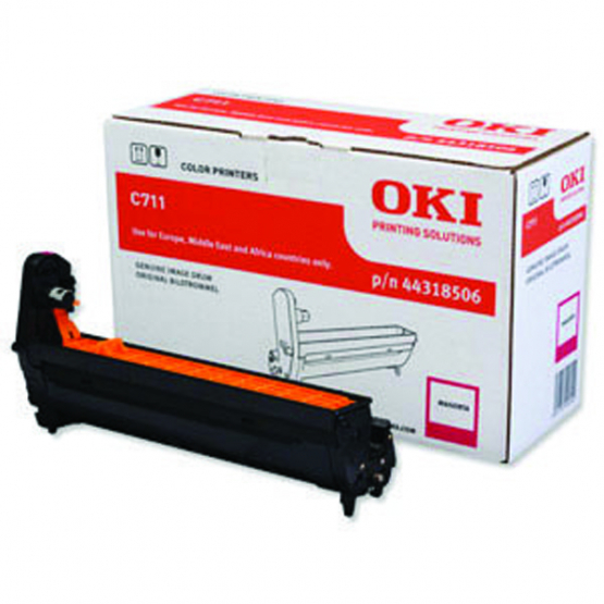 Oki C711 Magenta Original Imaging Drum (44318506) 